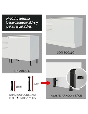 Bufetero Glamy Madesa de aglomerado