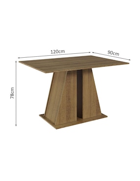 Comedor Shophie Madesa para 4 personas