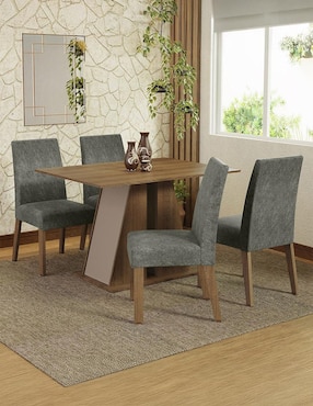 Comedor Agnes Madesa para 4 personas