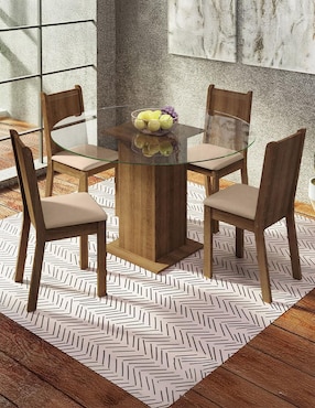 Comedor Paula Madesa para 4 personas