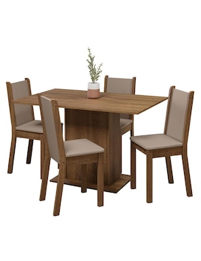 Comedor Madesa para 4 personas