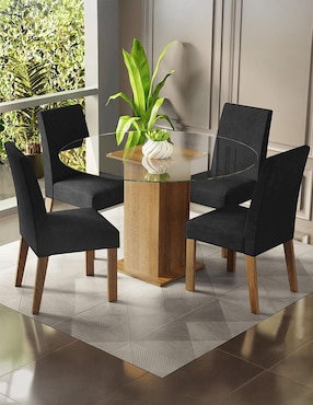 Comedor Mile Madesa para 4 personas