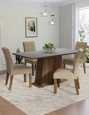 Comedor Ashley Madesa para 4 personas