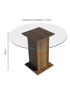 Comedor Paula Madesa para 4 personas