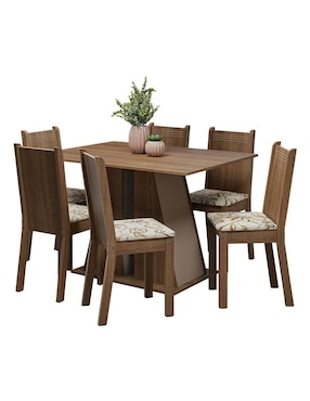 Comedor Sharon Madesa para 6 personas