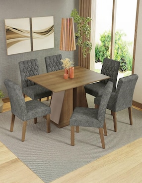 Comedor Fabiana Madesa para 6 personas