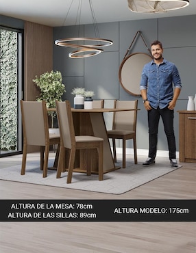 Comedor Sophie Madesa para 4 personas