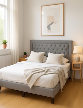Cama Linen Easy Living de mdf