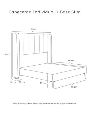 Cama Foss Slim
Dicasa de madera pino