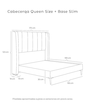 Cama Foss Slim
Dicasa de madera pino