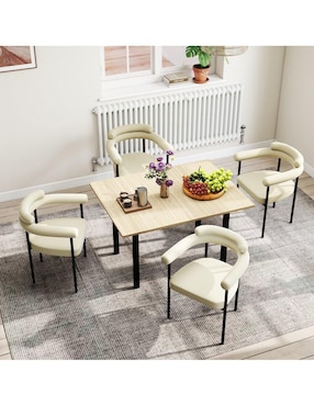 Mesa de comedor extensible armable Gomyhome