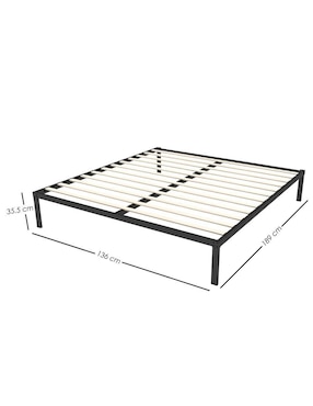 Base para cama Ilios Innova de metal