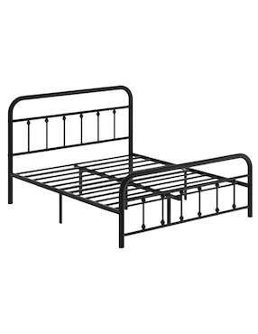Base para cama Vanlig de metal Queen Size