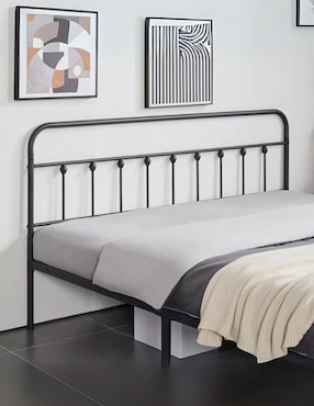 Base para cama Vanlig de metal King Size