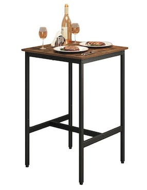 Mesa lateral Vasagle de madera