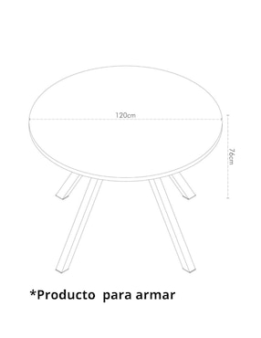 Mesa de comedor Colomo Cantia