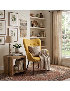 Sillón Gomyhome de terciopelo
