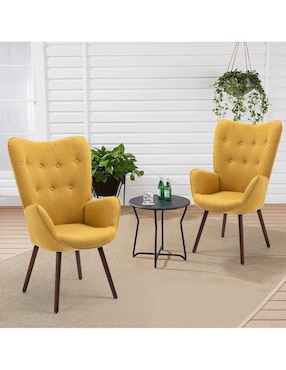Sillón Gomyhome de terciopelo