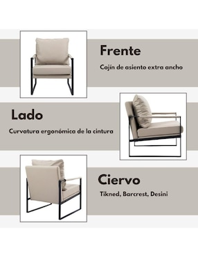 Sillón Gomyhome de piel
