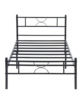 Base para cama armable Gomyhome de metal individual