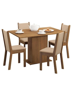Comedor Talita Madesa para 4 personas de MDP