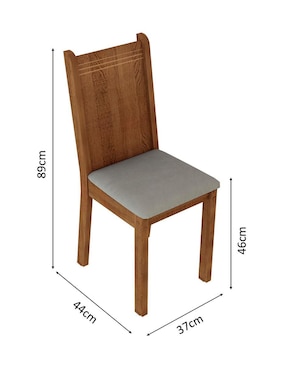 Comedor Rute Madesa para 4 personas de MDP