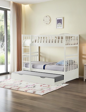 Litera Cleo Ce Haus Kids de madera individual