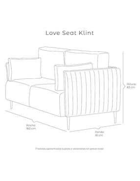 Love seat Dicasa