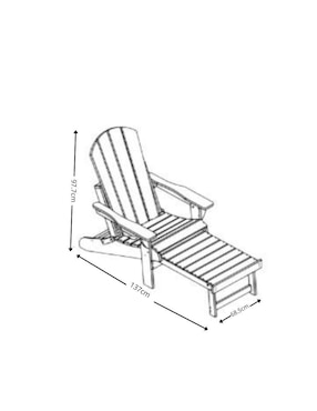 Silla Adirondack Freya Lanzamiento