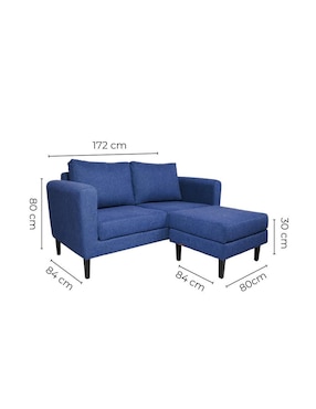 Sala modular Harmonish Sochic de tela