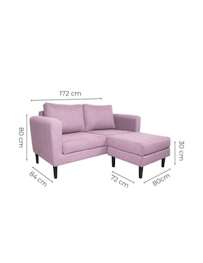 Sala modular Harmonish Sochic de tela