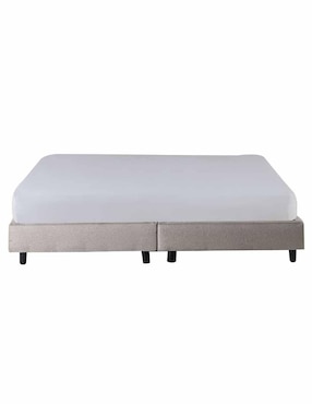 Base para cama Sander moblum de madera King Size