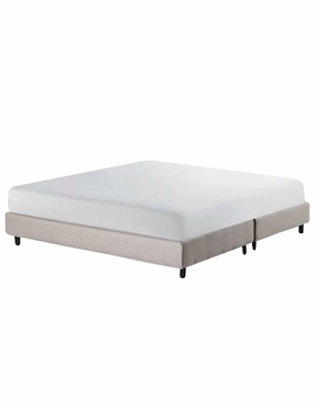 Base para cama Sander moblum de madera King Size