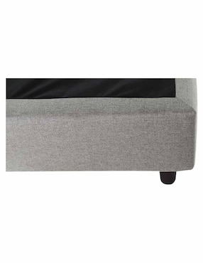 Base para cama Sander moblum de madera King Size