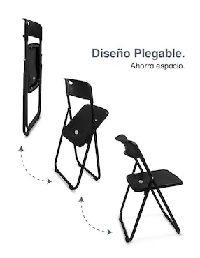 Juego de sillas plegables 8 piezas Idea Nuova