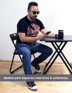 Juego de sillas plegables 8 piezas Idea Nuova