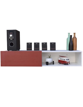 Mueble para TV flotante Hogare de melamina
