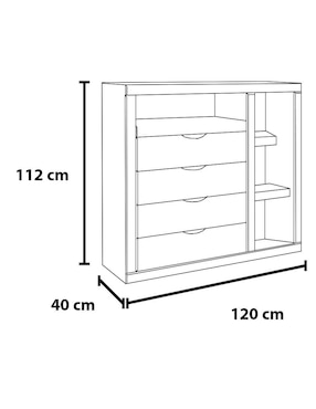 Cajonera Tuzo Kessa