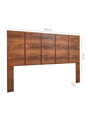 Cabecera Louvre Sochic de MDF