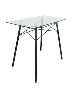 Comedor Oslo Mundo In para 4 personas de cristal templado