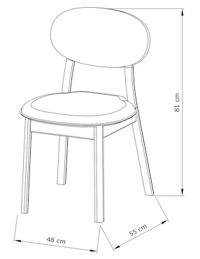 Silla Trinity Haus de madera