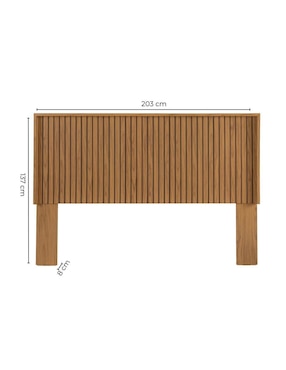 Cabecera Qatar Sochic de MDF
