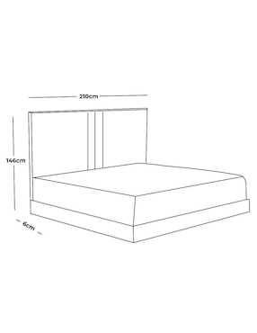 Cabecera Matisse Moblum de madera