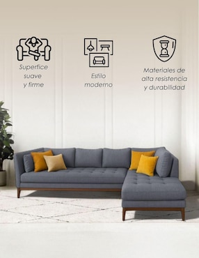 Sofá Volta Ilios Innova de lino