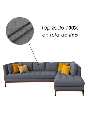 Sofá Volta Ilios Innova de lino