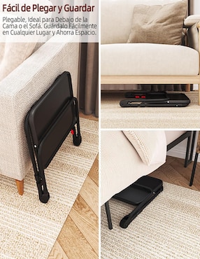 Mesa auxiliar armable Baseline Black A Furniturer