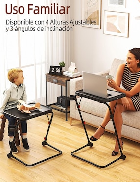 Mesa auxiliar armable Baseline Black A Furniturer