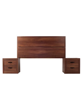Set Recámara Sochic Arlene de chapa madera