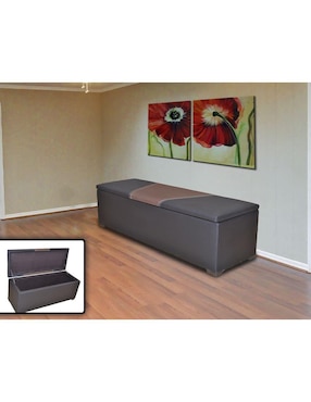 Pie de cama Kessa Otazu de madera