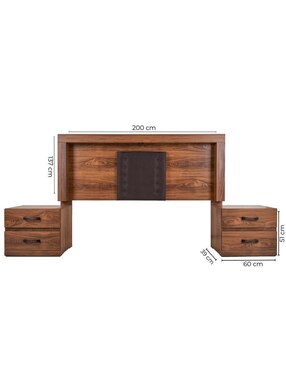 Set cabecera Saint Germain Sochic de MDF